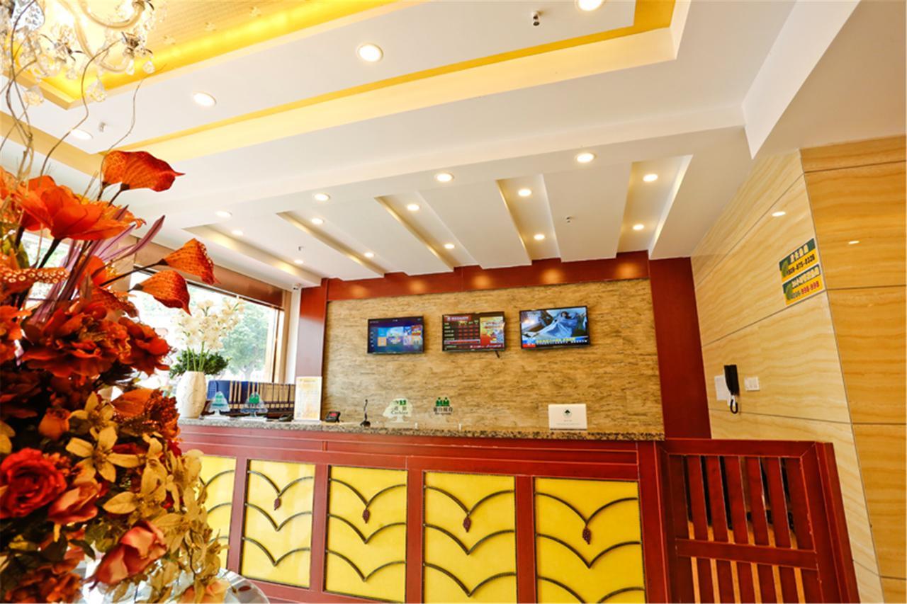 Greentree Inn Taizhou New District Hospital Of People' S Hospital Mingliu Express Hotel Exterior foto